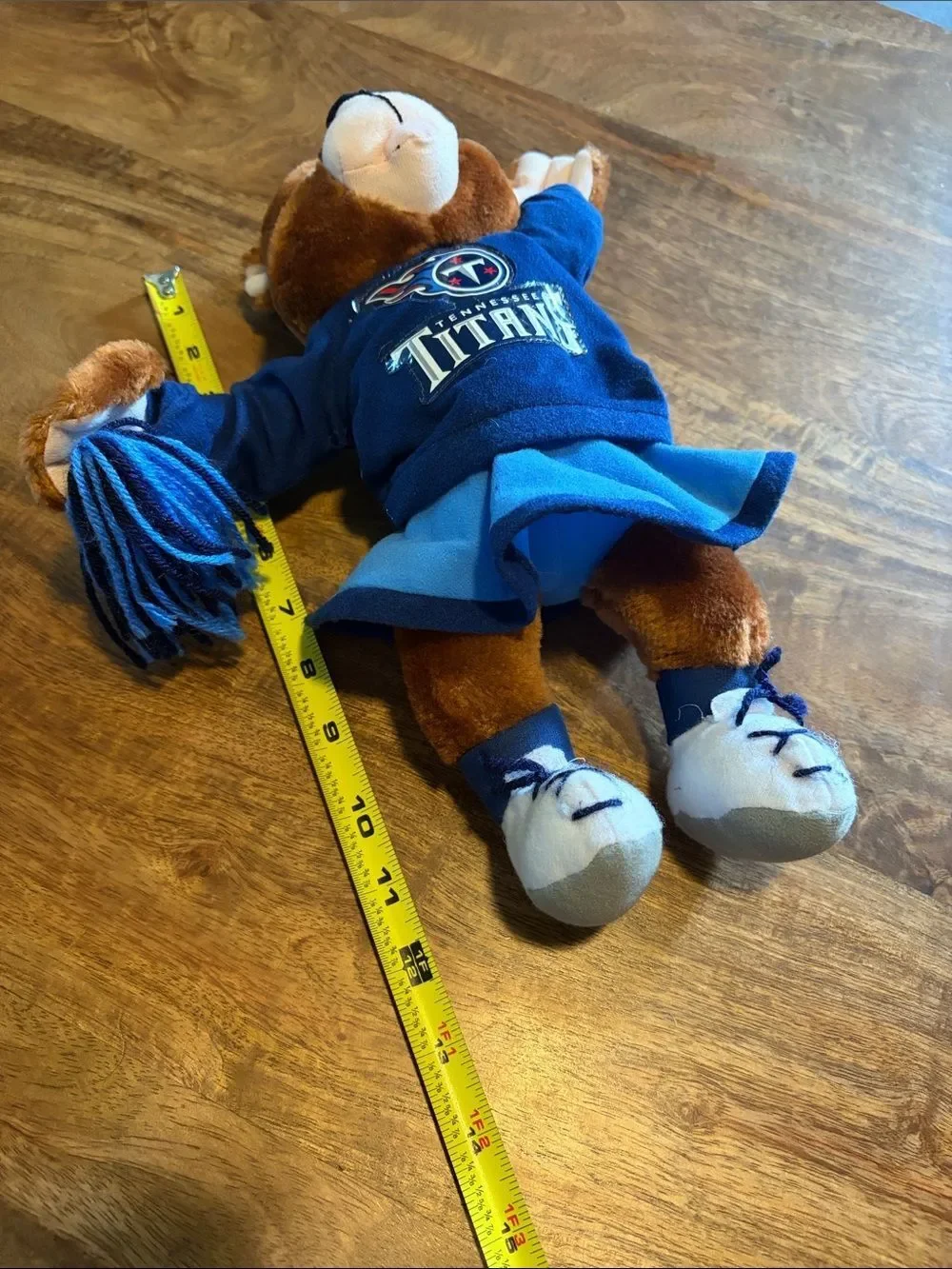 Titans cheer bear 1999 NFL official